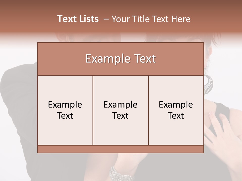 Beautiful Party White PowerPoint Template