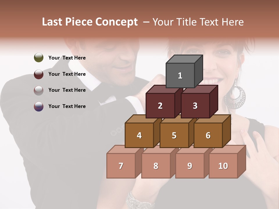 Beautiful Party White PowerPoint Template