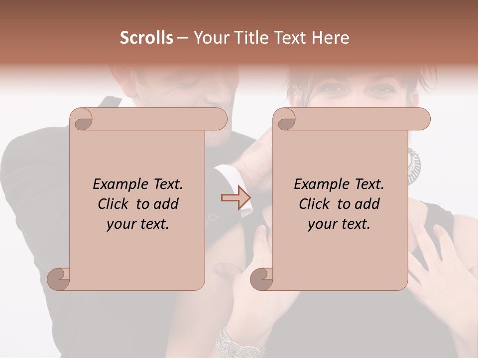 Beautiful Party White PowerPoint Template