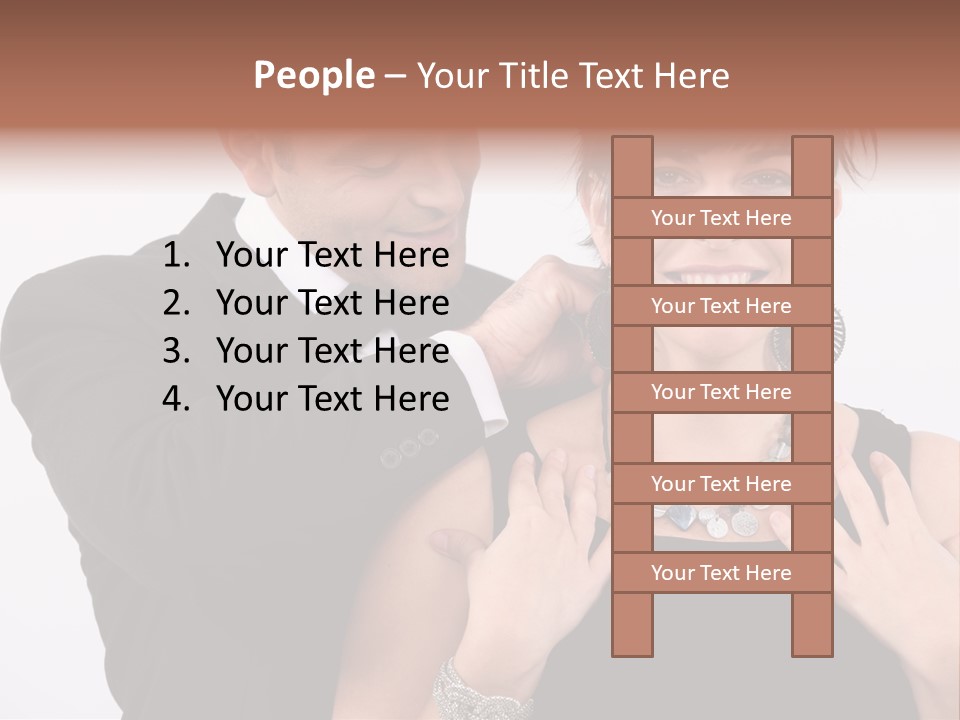 Beautiful Party White PowerPoint Template