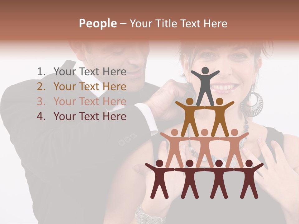 Beautiful Party White PowerPoint Template