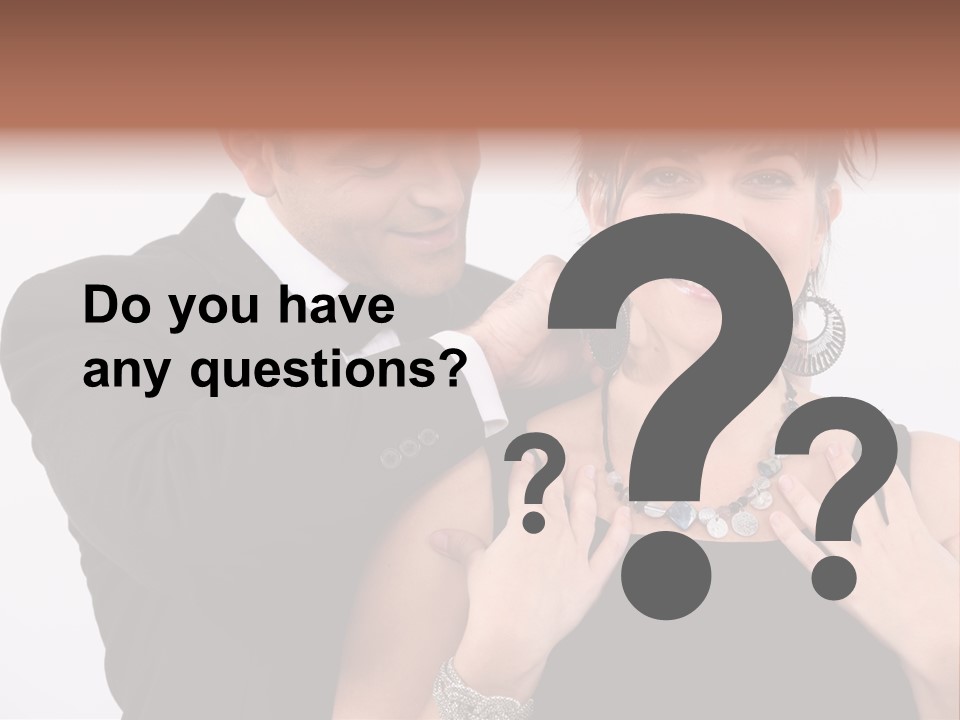 Beautiful Party White PowerPoint Template