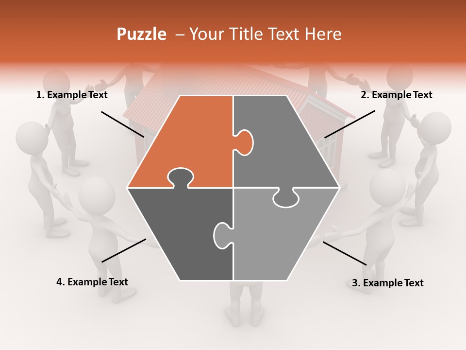 Housing Rendering Creation PowerPoint Template