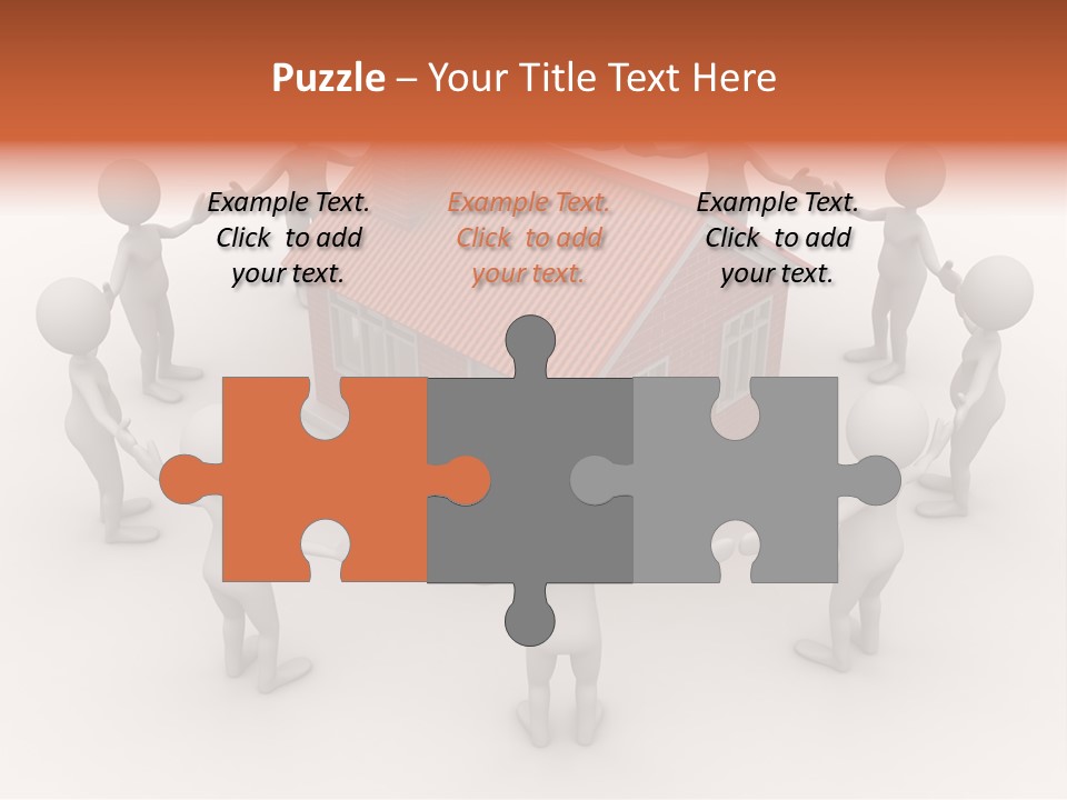 Housing Rendering Creation PowerPoint Template