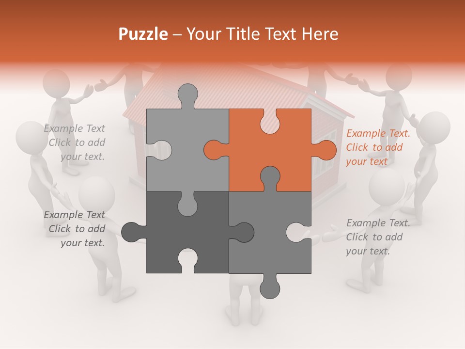 Housing Rendering Creation PowerPoint Template