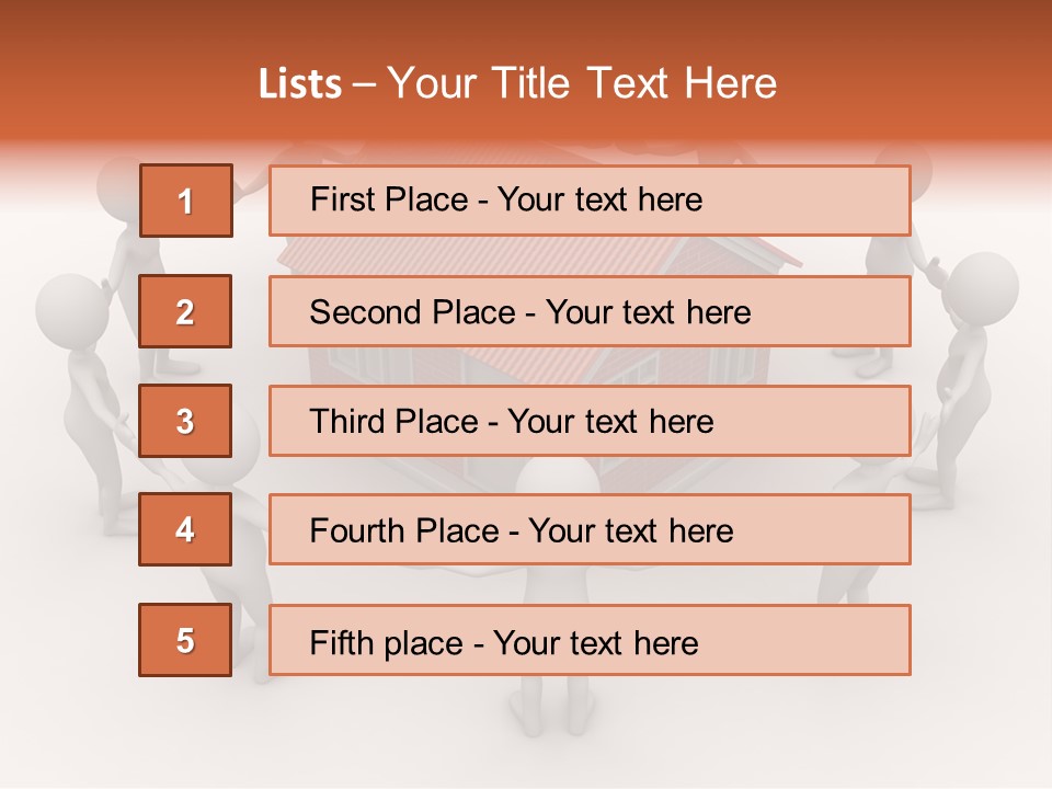 Housing Rendering Creation PowerPoint Template