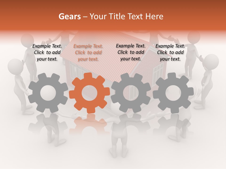 Housing Rendering Creation PowerPoint Template