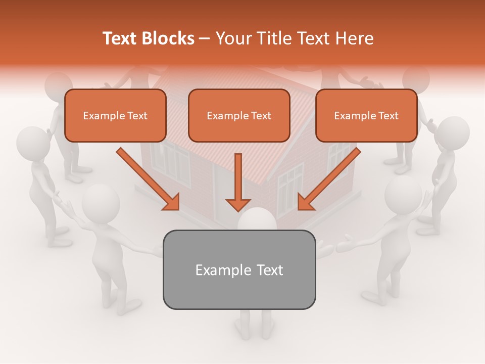 Housing Rendering Creation PowerPoint Template