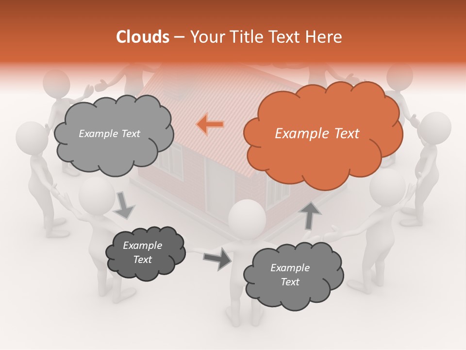 Housing Rendering Creation PowerPoint Template