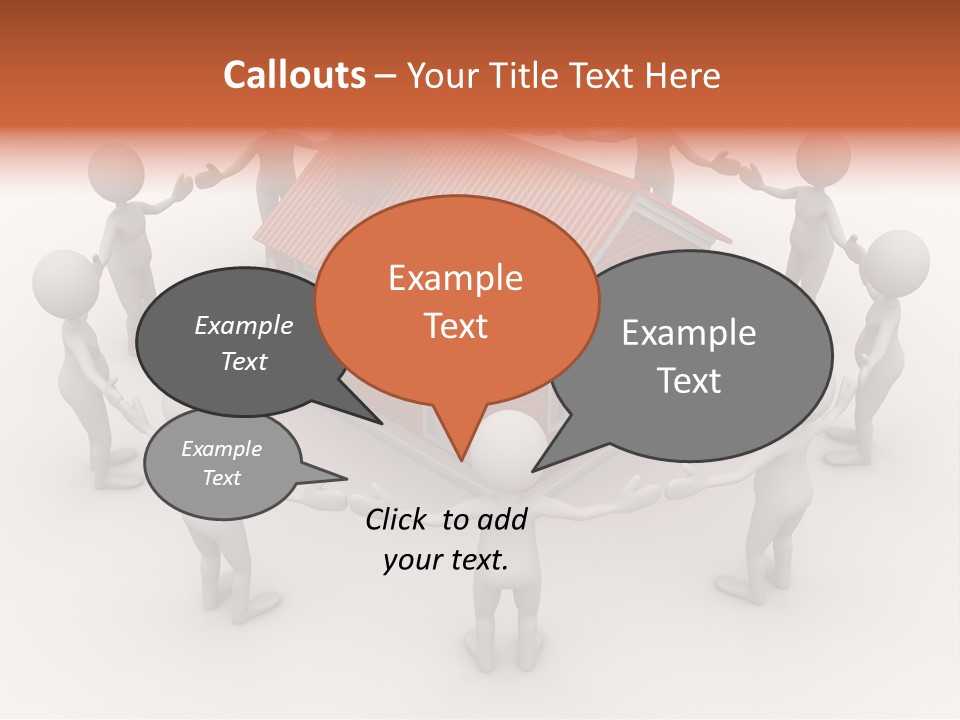 Housing Rendering Creation PowerPoint Template