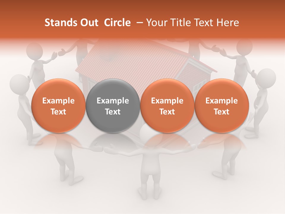 Housing Rendering Creation PowerPoint Template