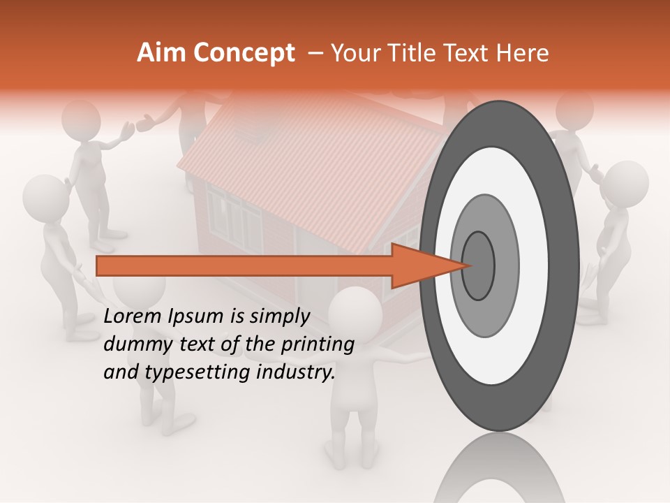 Housing Rendering Creation PowerPoint Template