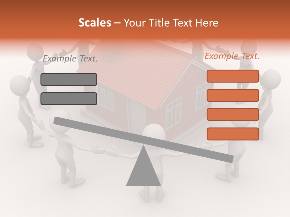 Housing Rendering Creation PowerPoint Template