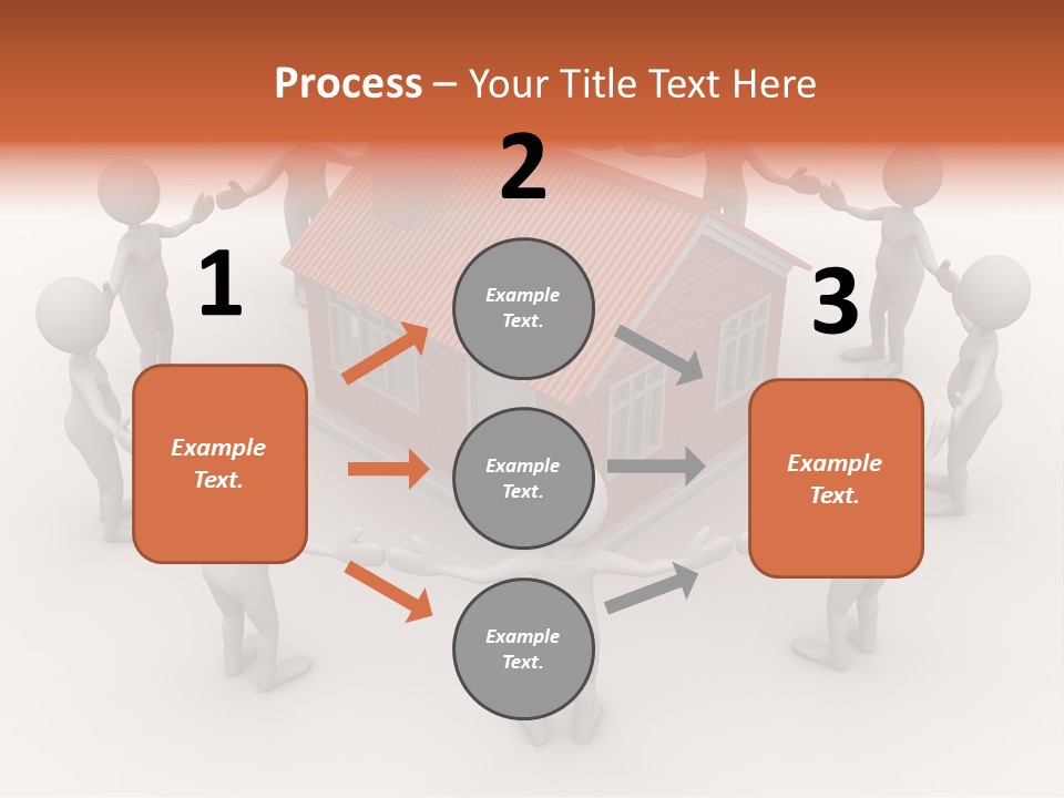 Housing Rendering Creation PowerPoint Template