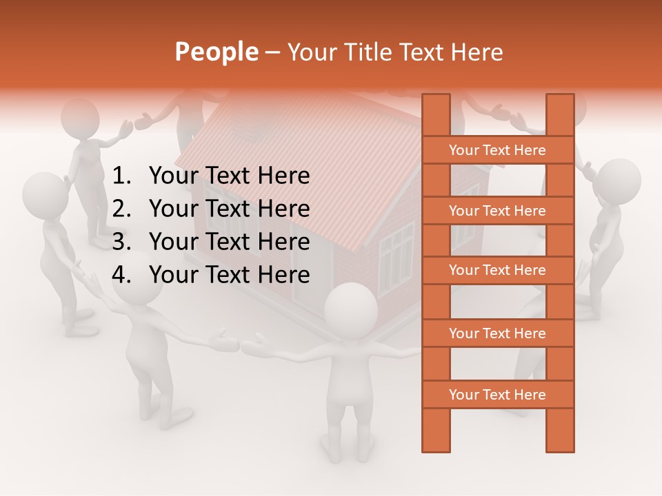 Housing Rendering Creation PowerPoint Template