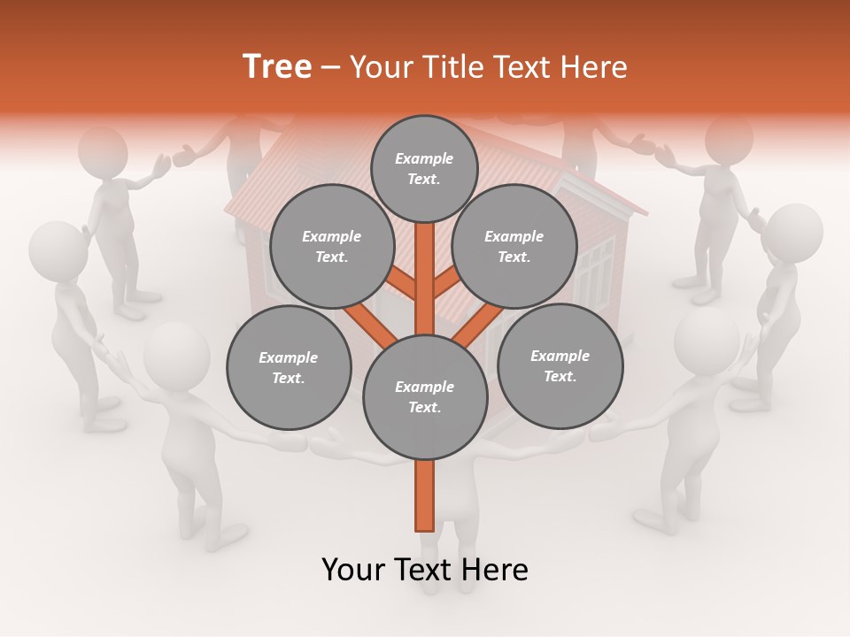 Housing Rendering Creation PowerPoint Template