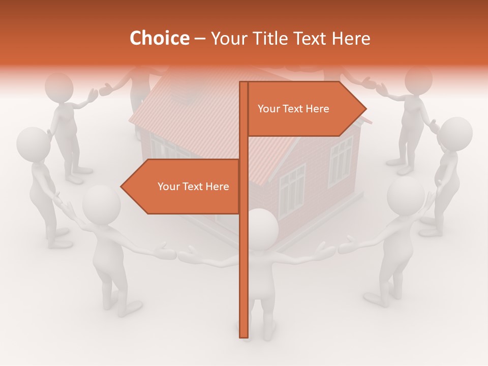 Housing Rendering Creation PowerPoint Template