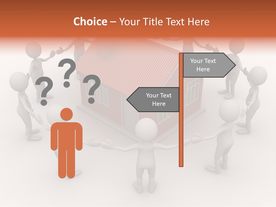 Housing Rendering Creation PowerPoint Template