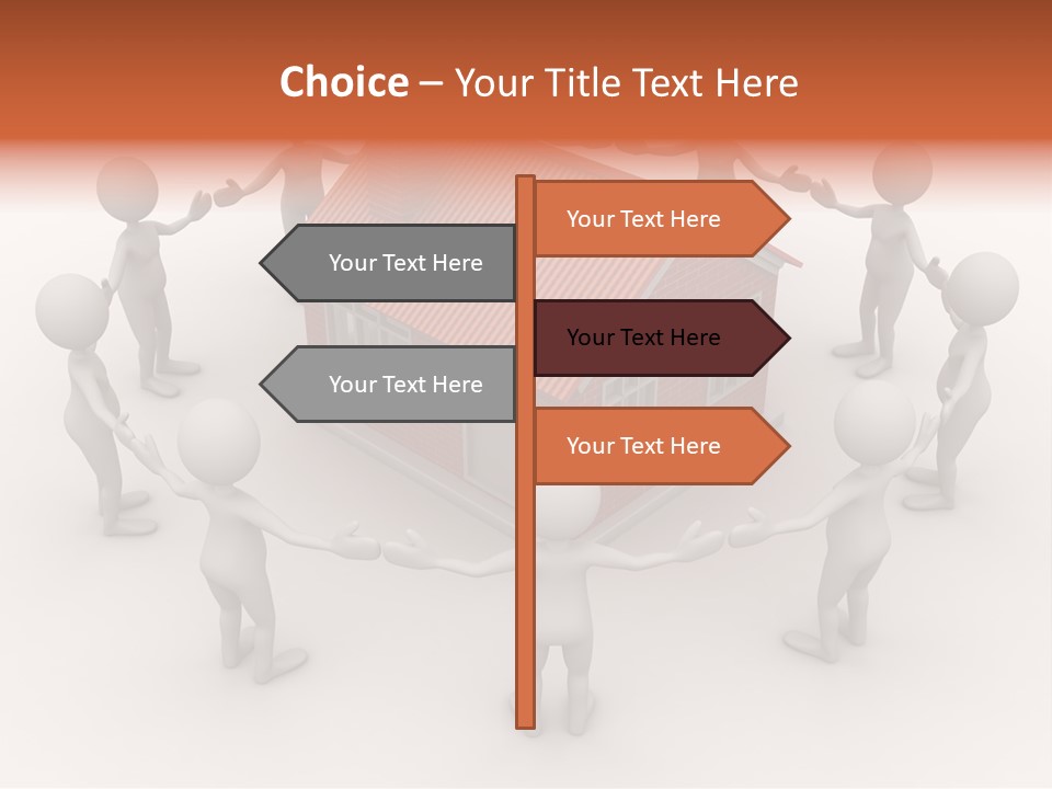Housing Rendering Creation PowerPoint Template
