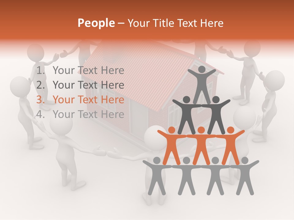 Housing Rendering Creation PowerPoint Template