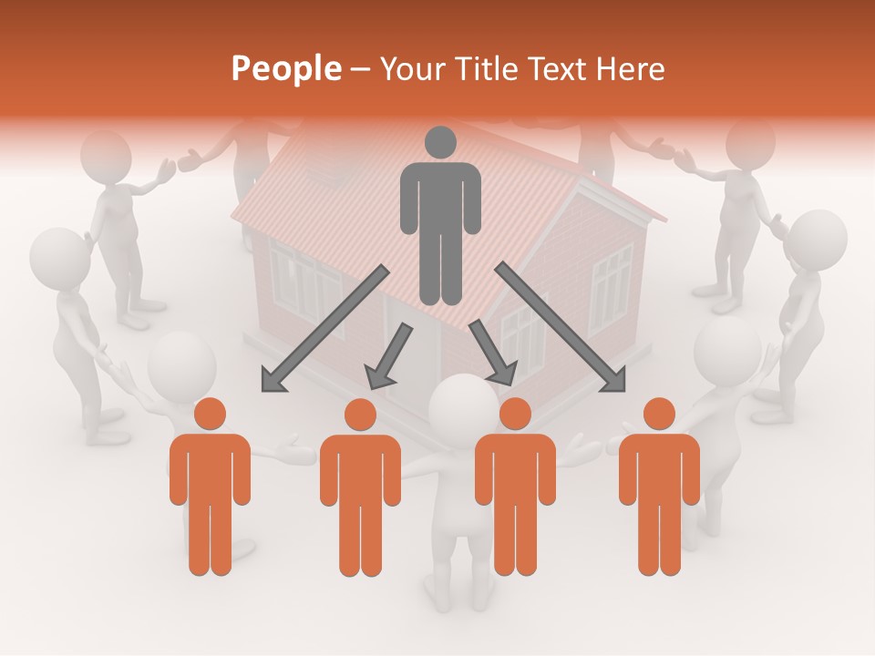 Housing Rendering Creation PowerPoint Template