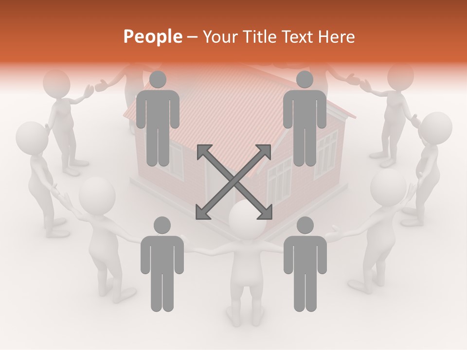 Housing Rendering Creation PowerPoint Template