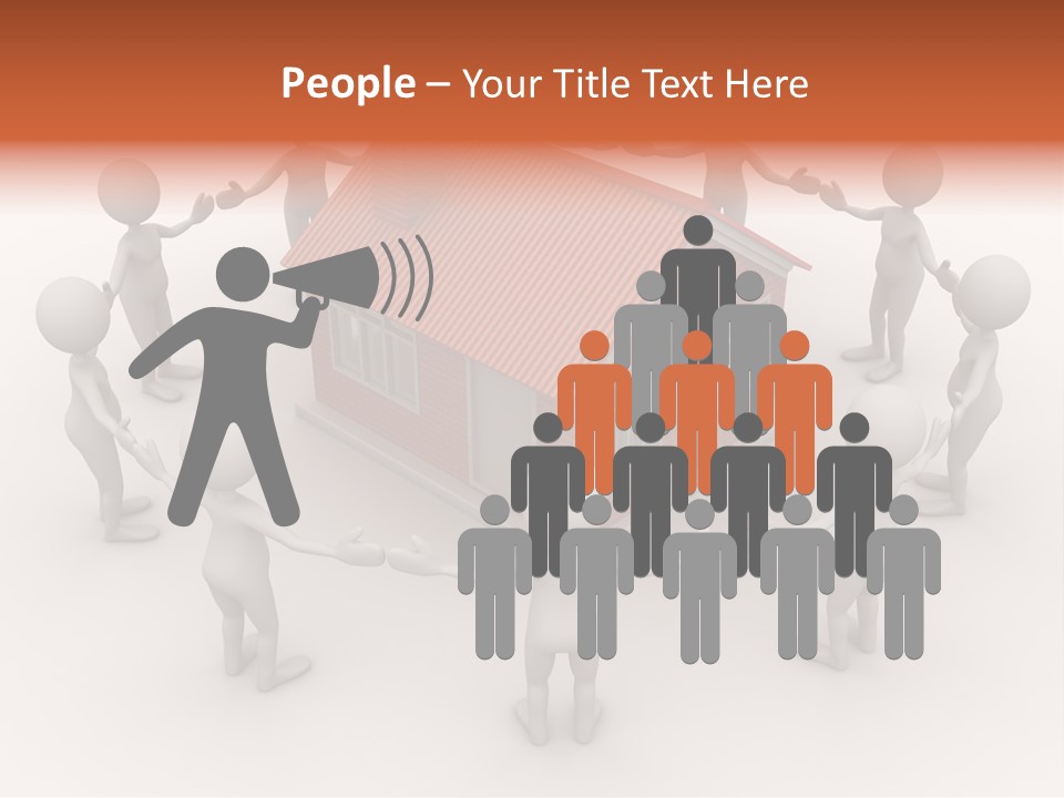 Housing Rendering Creation PowerPoint Template