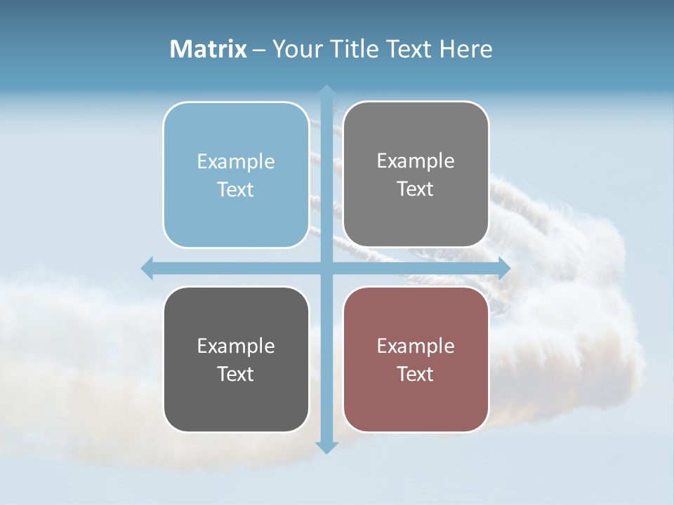 Mid Air Freedom Aerospace PowerPoint Template