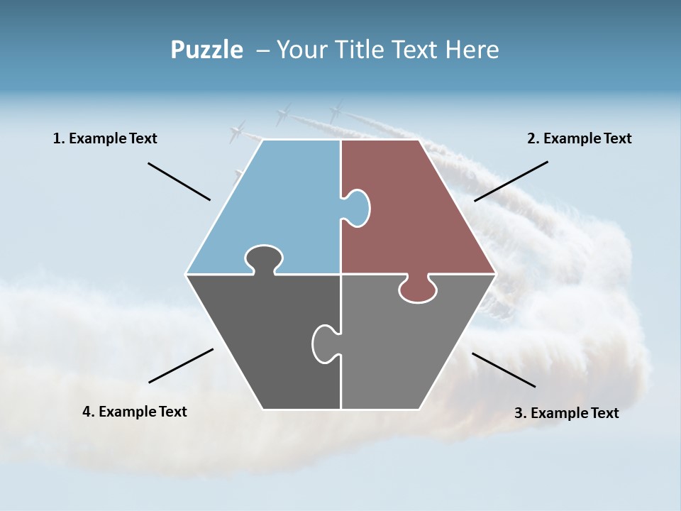 Mid Air Freedom Aerospace PowerPoint Template