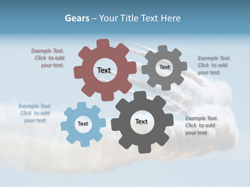 Mid Air Freedom Aerospace PowerPoint Template