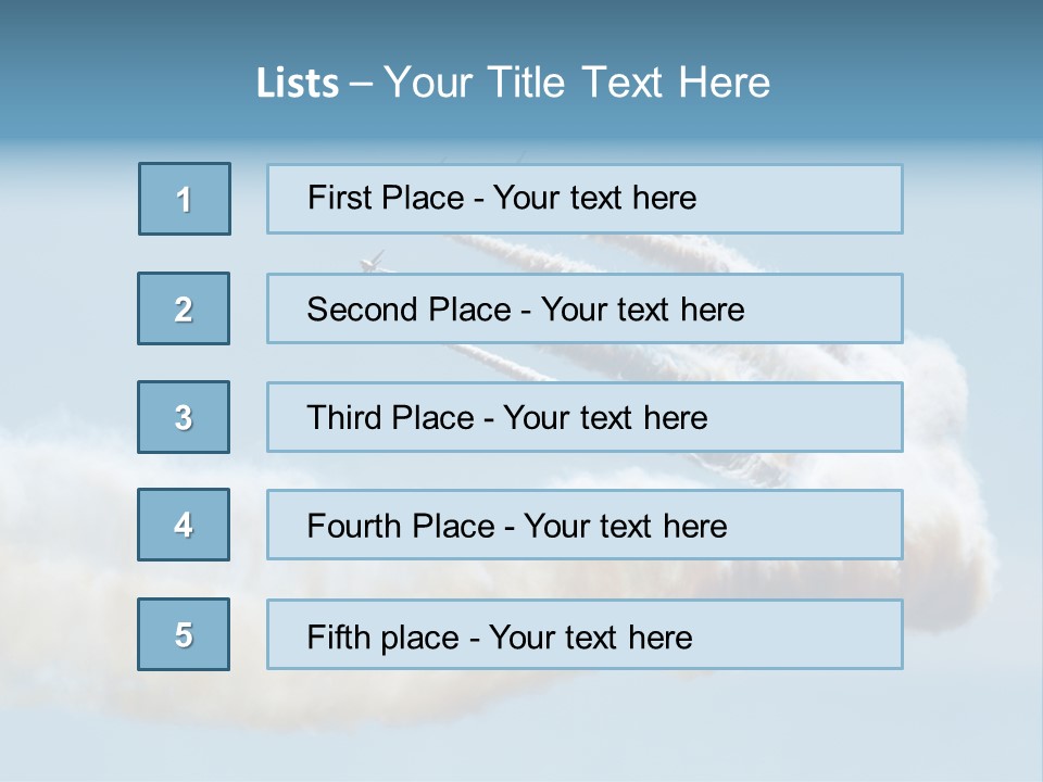 Mid Air Freedom Aerospace PowerPoint Template