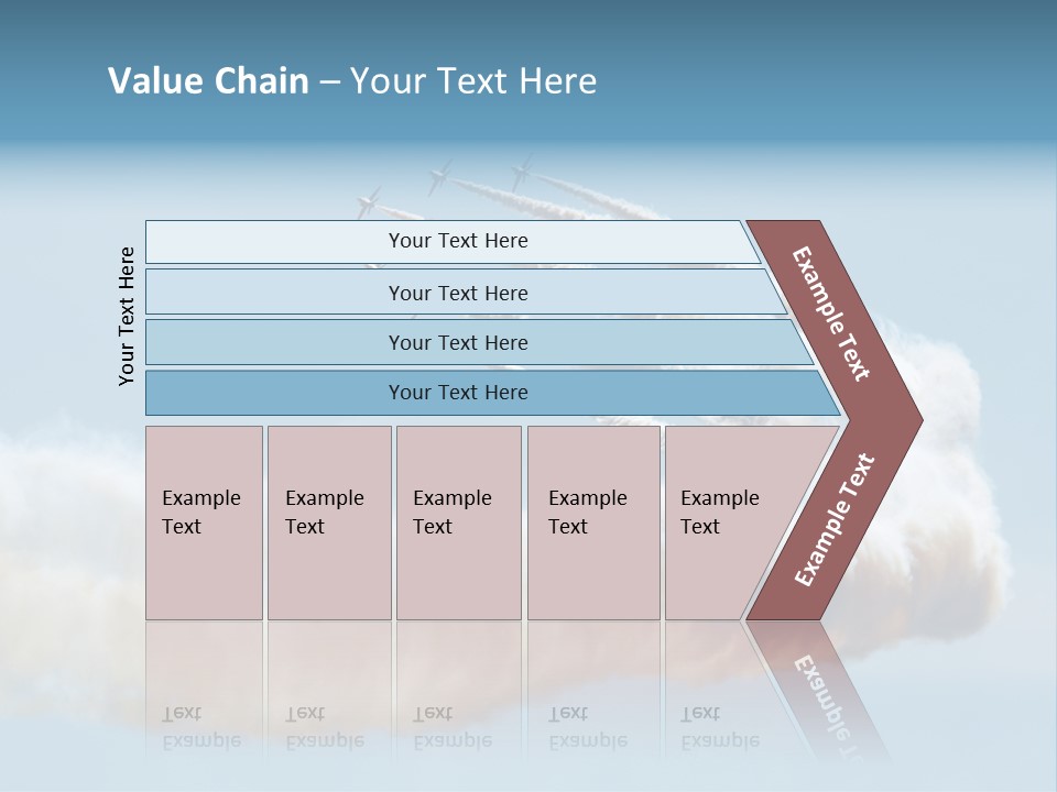 Mid Air Freedom Aerospace PowerPoint Template