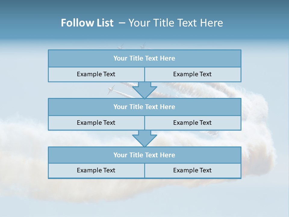 Mid Air Freedom Aerospace PowerPoint Template