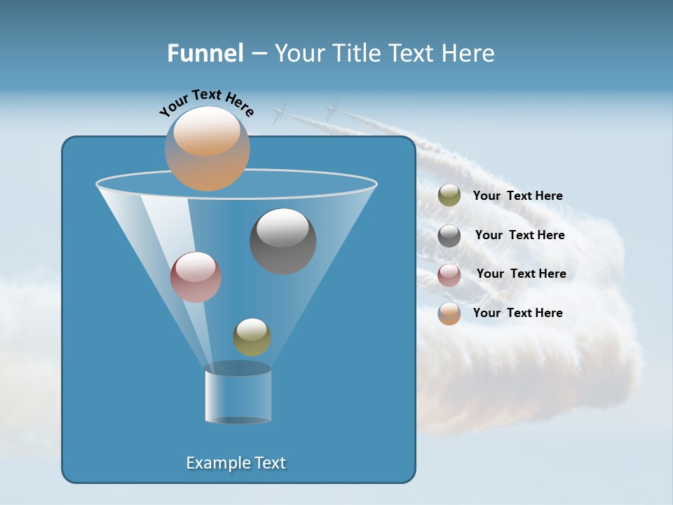 Mid Air Freedom Aerospace PowerPoint Template