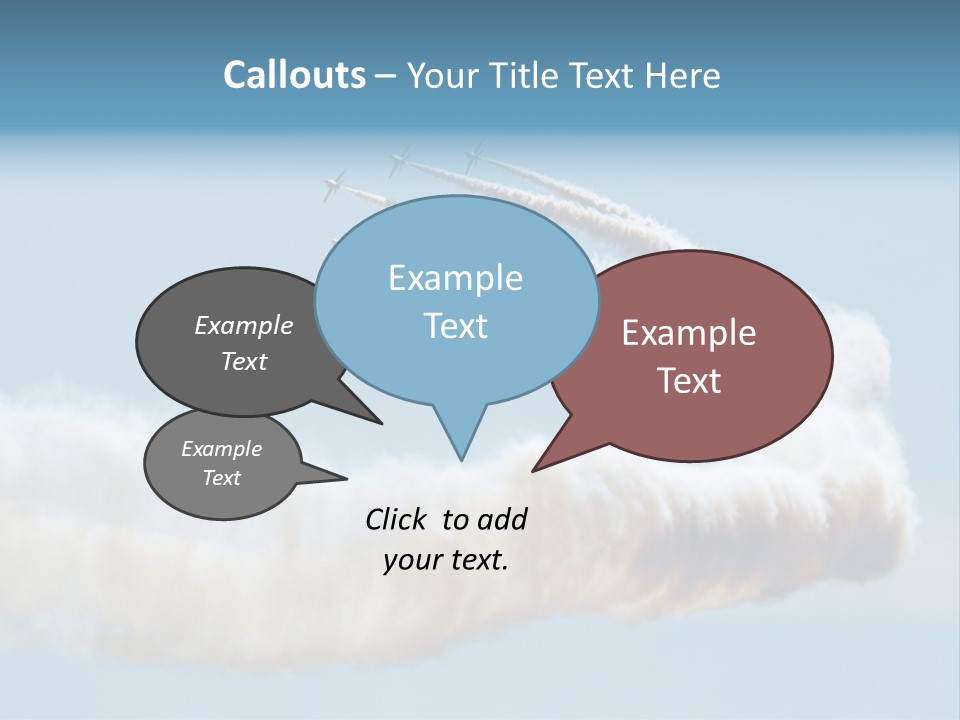 Mid Air Freedom Aerospace PowerPoint Template