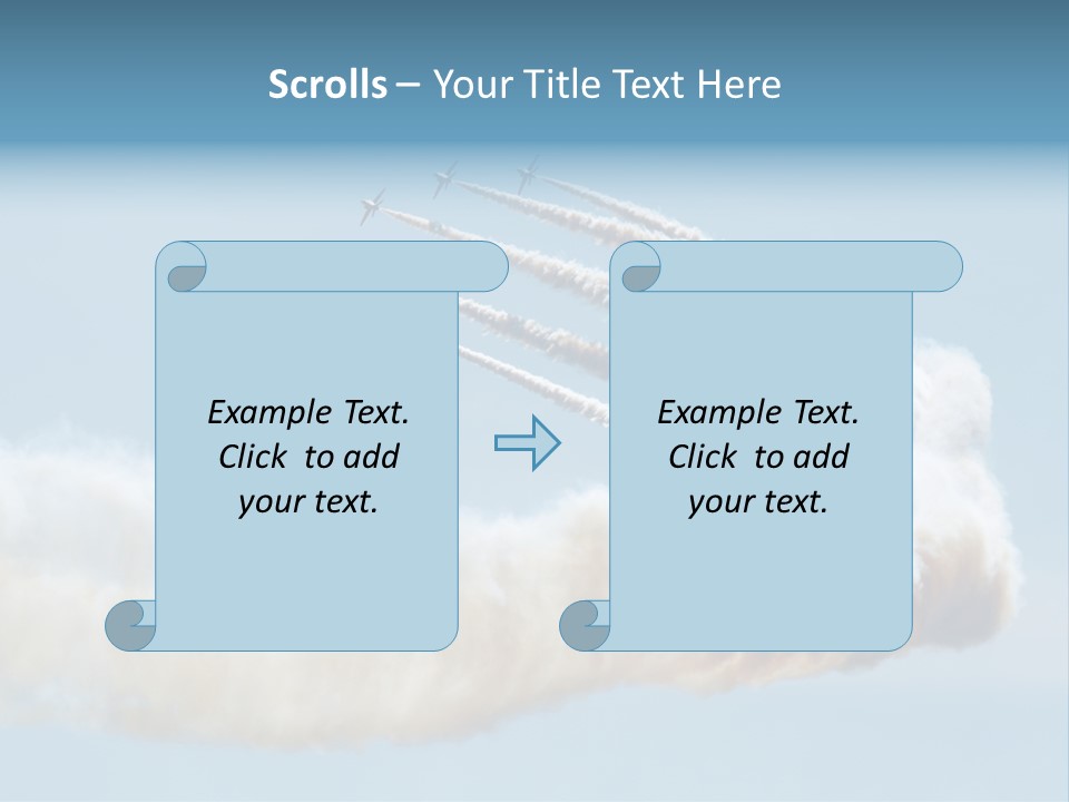 Mid Air Freedom Aerospace PowerPoint Template