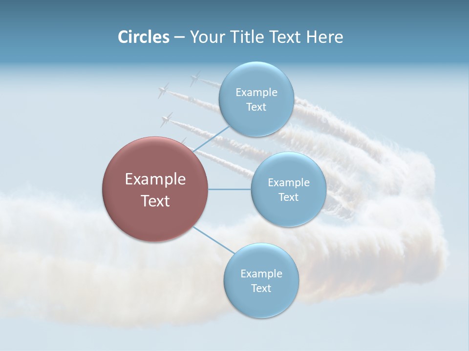 Mid Air Freedom Aerospace PowerPoint Template