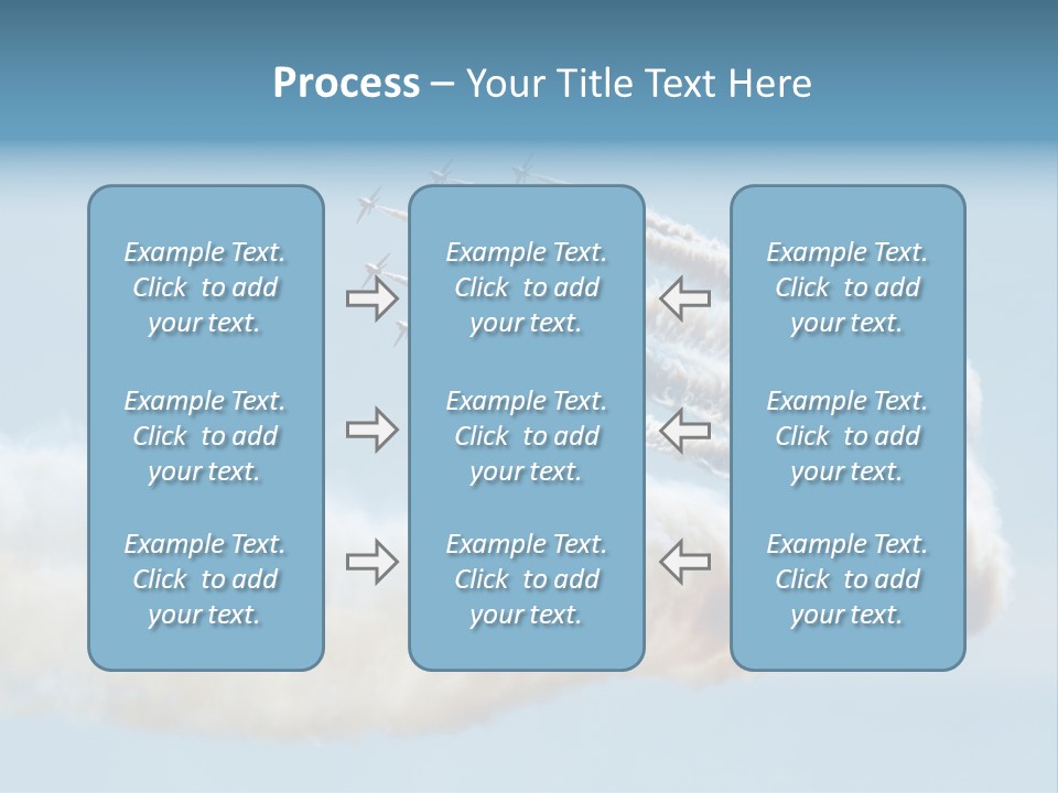 Mid Air Freedom Aerospace PowerPoint Template