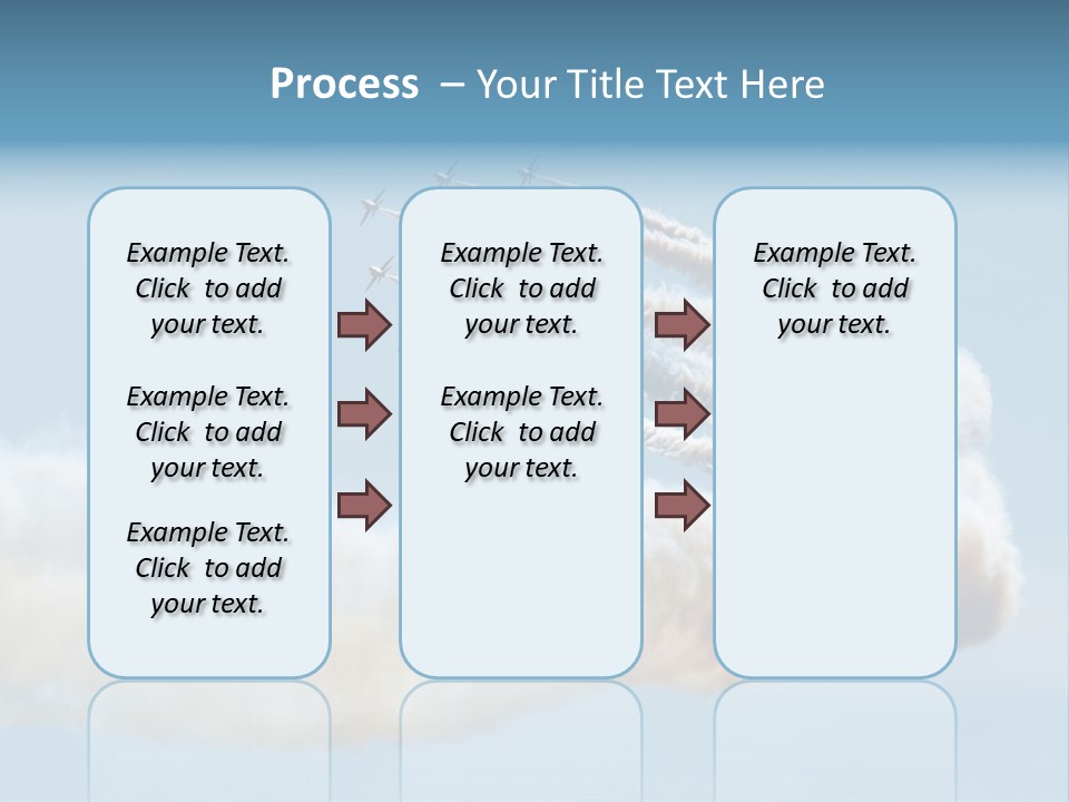 Mid Air Freedom Aerospace PowerPoint Template