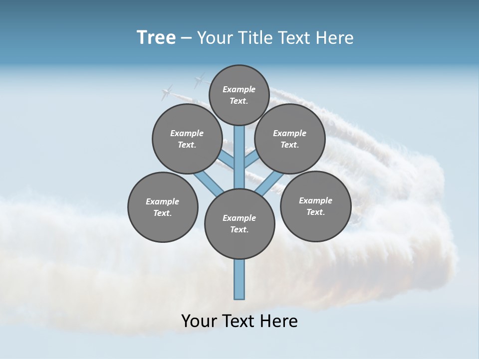 Mid Air Freedom Aerospace PowerPoint Template