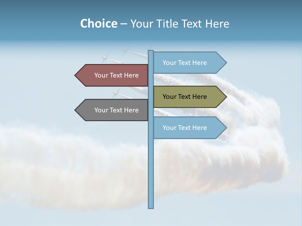 Mid Air Freedom Aerospace PowerPoint Template