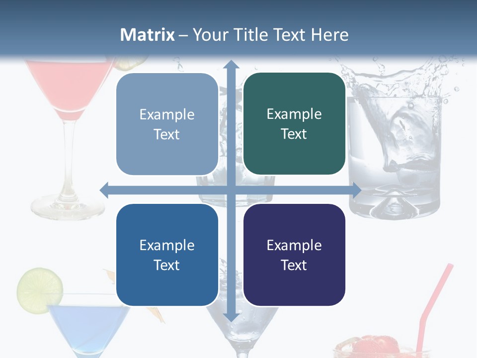 Bar Thirsty Strawberry PowerPoint Template