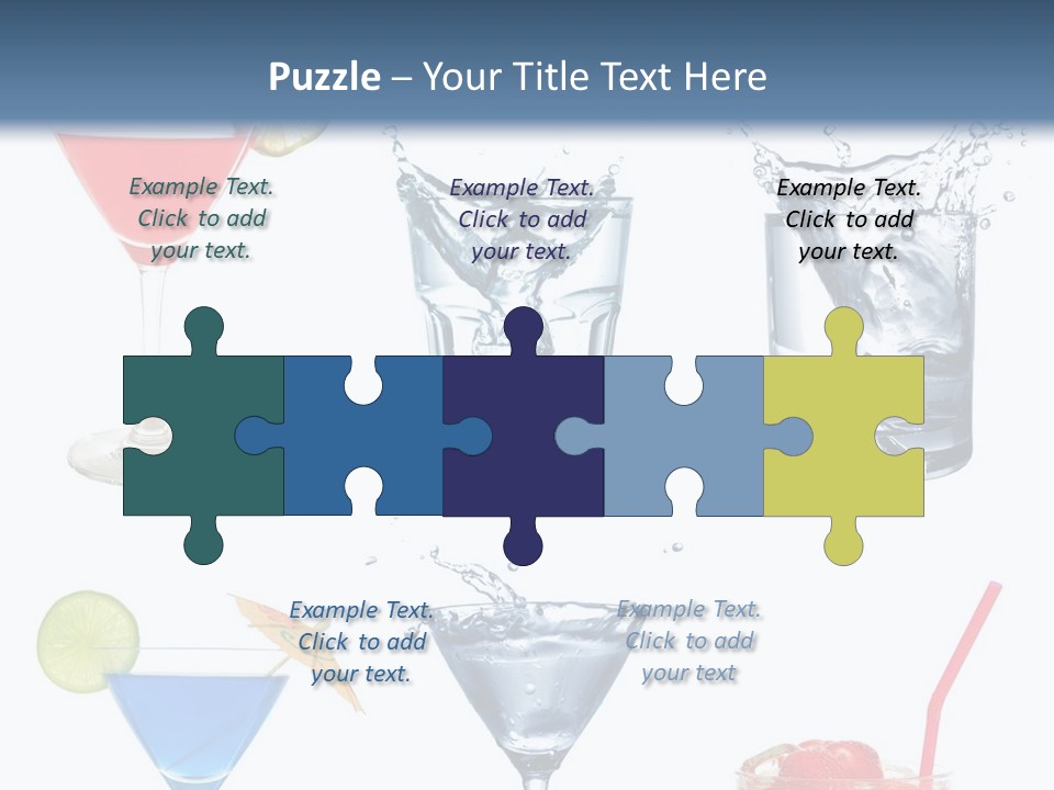 Bar Thirsty Strawberry PowerPoint Template