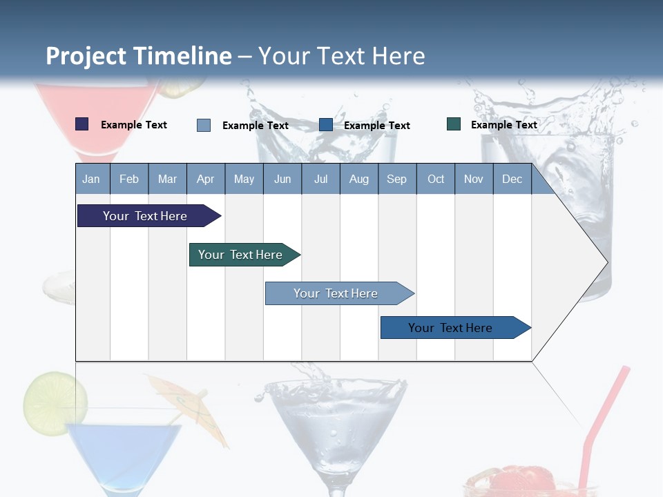 Bar Thirsty Strawberry PowerPoint Template