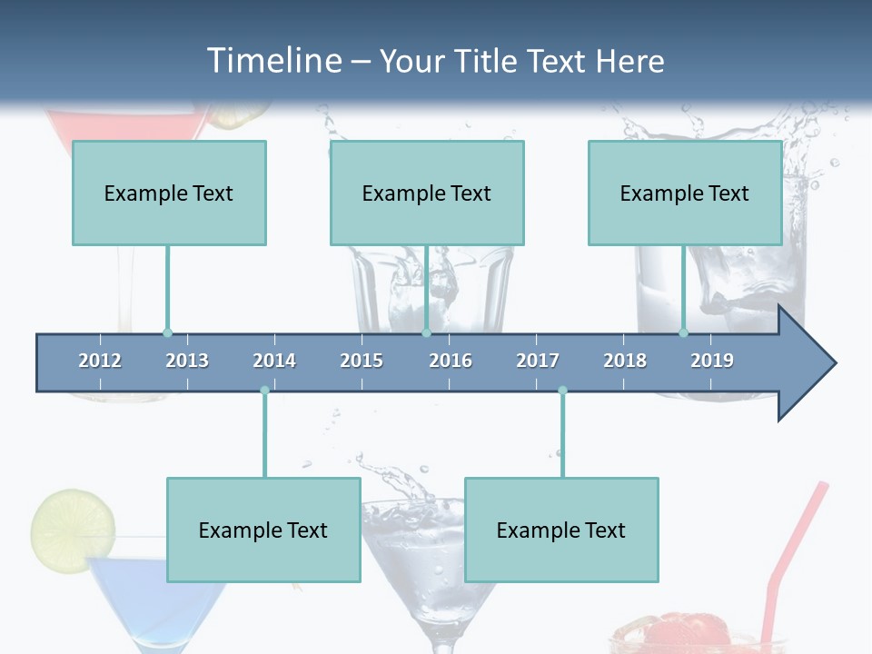 Bar Thirsty Strawberry PowerPoint Template