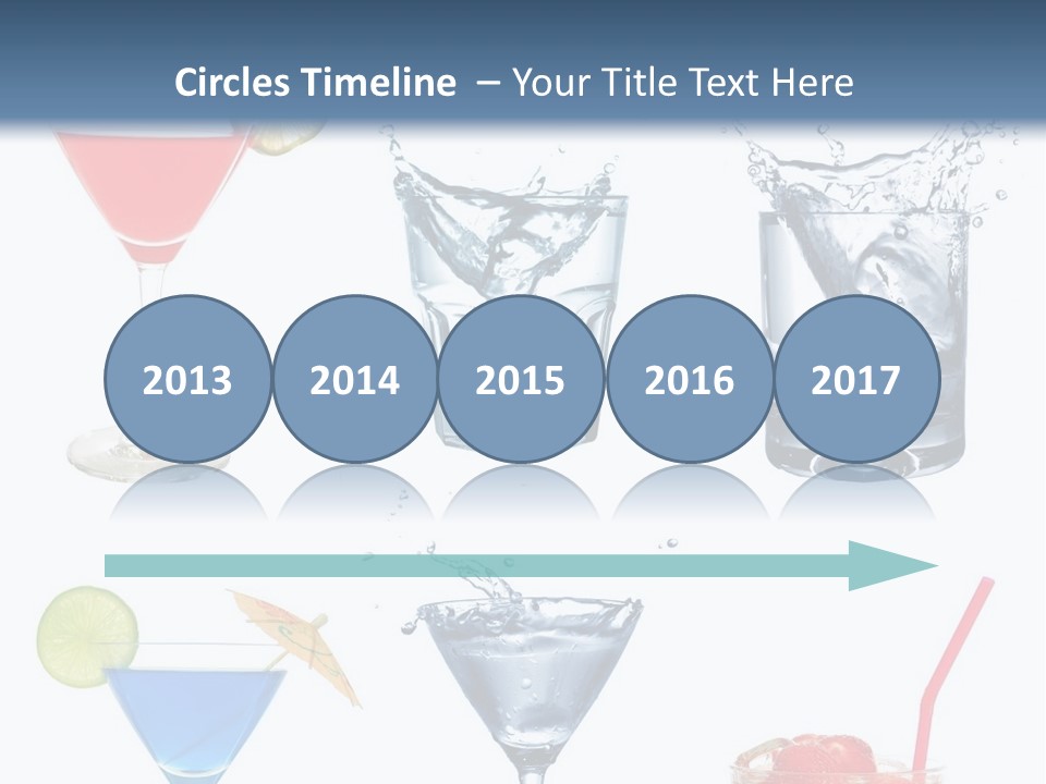 Bar Thirsty Strawberry PowerPoint Template