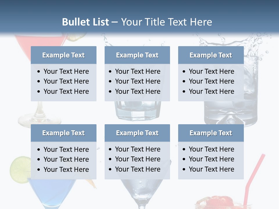 Bar Thirsty Strawberry PowerPoint Template
