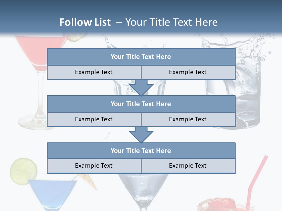 Bar Thirsty Strawberry PowerPoint Template