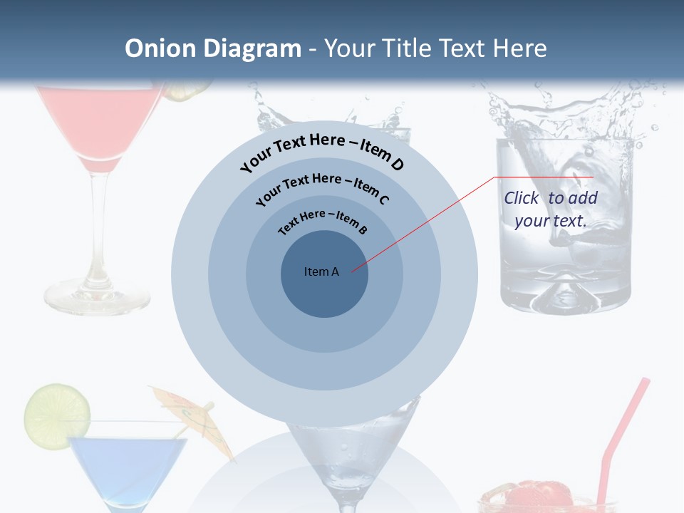 Bar Thirsty Strawberry PowerPoint Template