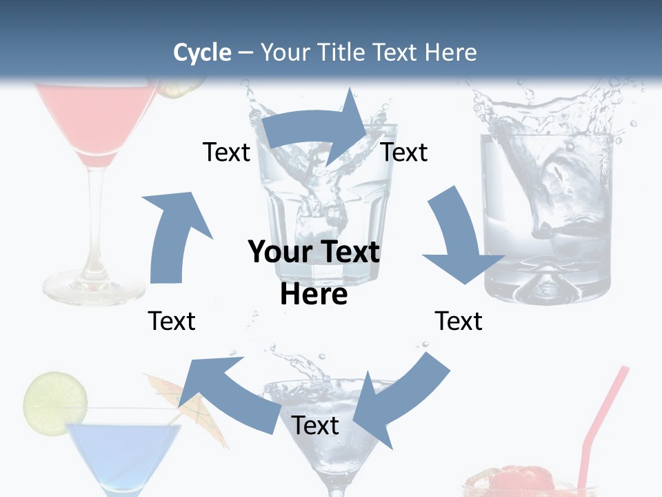 Bar Thirsty Strawberry PowerPoint Template